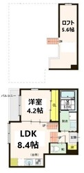 ハーモニーテラス則武新町の物件間取画像